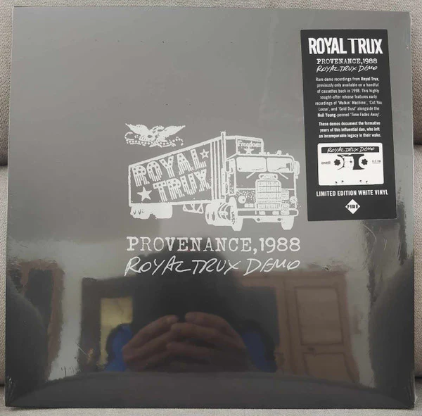 ROYAL TRUX, Provenance, 1988 Royal Trux Demo (Fire Records; FIRELP773, UK 2025, White Vinyl) LP VG+/VG+