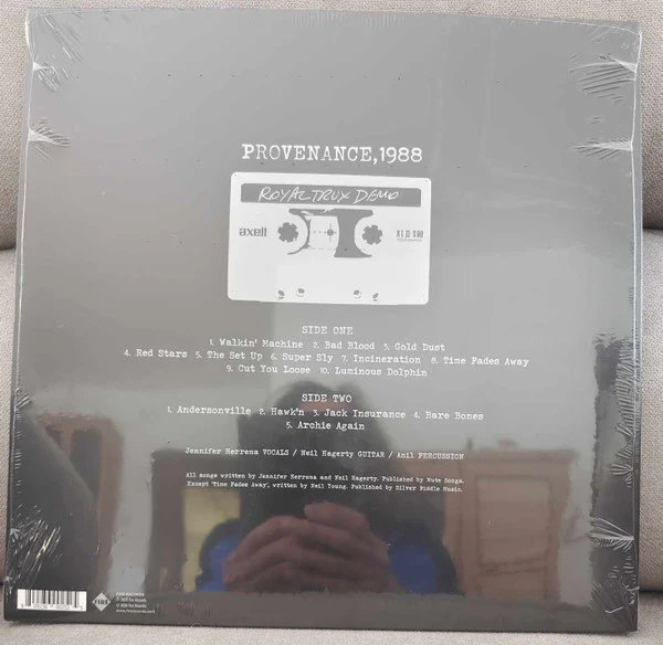 ROYAL TRUX, Provenance, 1988 Royal Trux Demo (Fire Records; FIRELP773, UK 2025, White Vinyl) LP VG+/VG+ - Image 2
