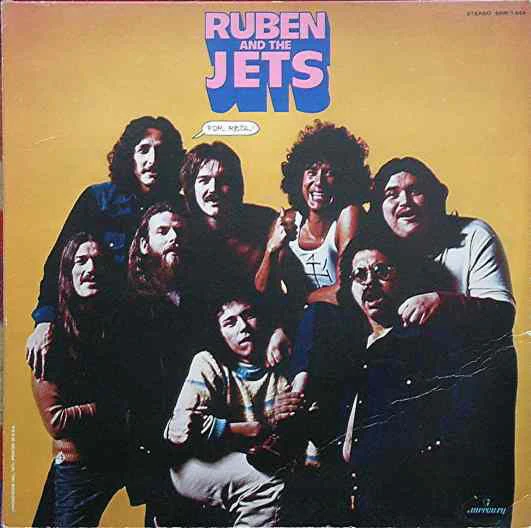 RUBEN AND THE JETS, For Real (Mercury; SRM 1-659, US 1973, Gatefold, Pitman Pressing) LP VG/VG