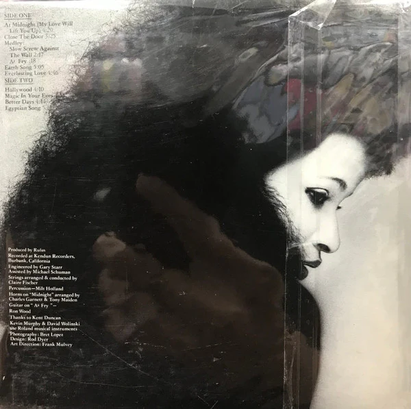 RUFUS FEATURING CHAKA KHAN, Ask Rufus (Geffen Records; UICY-9407, Japan 2004 Reissue, CD in LP replica card gatefold sleeve, Insert) CD EX/VG+ - Image 2