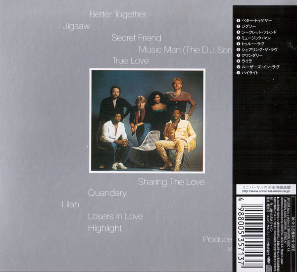 RUFUS WITH CHAKA KHAN, Camouflage (Geffen Records; UICY-9410, Japan 2004 Reissue, Papersleeve, Inner & Insert) CD VG/EX - Image 2