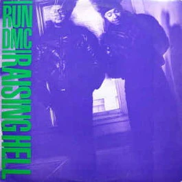 RUN DMC, Raising Hell (Profile Records; PRO1217, US 1986, Purple Front / Red Back Cover) LP VG/VG