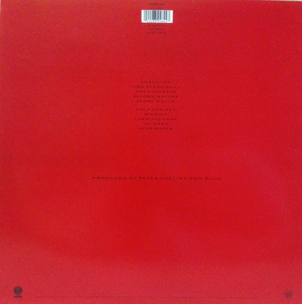RUSH, Hold Your Fire (Vertigo; VERH 47, UK 1987, Inner) LP VG/VG - Image 2