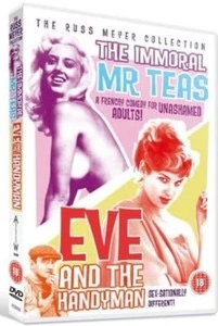 RUSS MEYER, The Immoral Mr Teas / Eve And The Handyman (Arrow Films; FCD233, Europe 2005, Region Free) DVD VG+/VG+