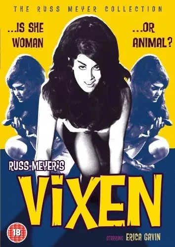 RUSS MEYER, Vixen (Arrow Films; FCD188, UK ) DVD VG+/VG+