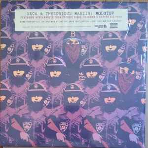 SAGA & THELONIOUS MARTIN, Molotov (Coalmine Records; CM-066, US 2017, Non stickered cover, Insert, Clear/Smoke vinyl) LP EX/EX