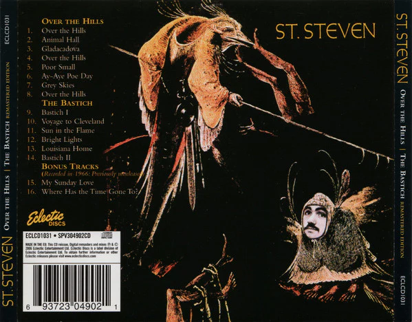 SAINT STEVEN, Saint Steven (Eclectic Discs; ECLCD 1031, UK 2006) CD VG/VG+ - Image 2