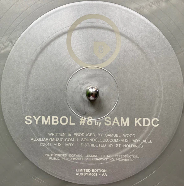 SAM KDC, Symbol #8 (Auxiliary; AUXSYM008, UK 2012) 12" /VG+