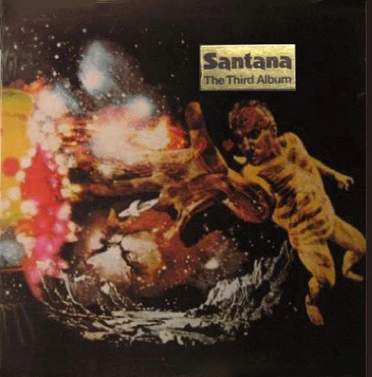 SANTANA, Santana (Third Album) (CBS Smooth Orange (33 1/3 On Label); 69015, UK 1971, Gatefold, Gold Sticker) LP VG+/VG