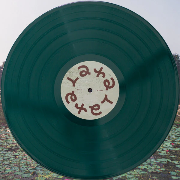 SARATHY KORWAR, KALAK (Leaf; BAY 125VX, UK 2022, Booklet, Green Vinyl. Download Code) LP VG+/VG+ - Image 3
