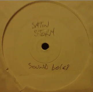 SATIN STORM, Sound Boy EP (Satin Storm; SSHC1, UK 1991, Promo, White label on one side, label design on other side.) 12" EP /G+ - Image 2
