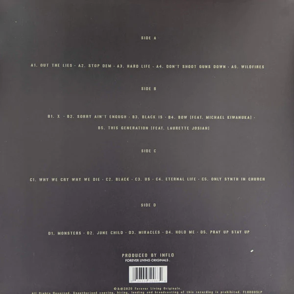 SAULT, Untitled (Black Is) (Forever Living Originals; FL00005LP, UK 2020, Gatefold) 2xLP NEW/NEW - Image 2