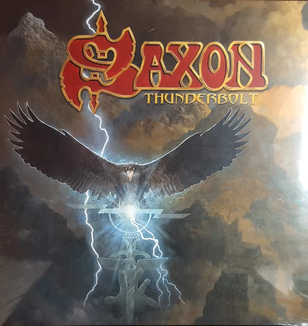 SAXON, Thunderbolt (Silver Lining Music; SLM065P75, Europe 2018, Box Set, Inner, CD Album, CD Official Bootleg, Cassette Album, Deluxe Edition, Limited Edition, Red Vinyl) LP NEW/NEW