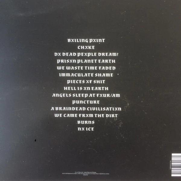 SCARLXRD, DXXM (Lxrd Records; 6764178, UK 2018, Inner, Red Vinyl) LP EX/EX - Image 2