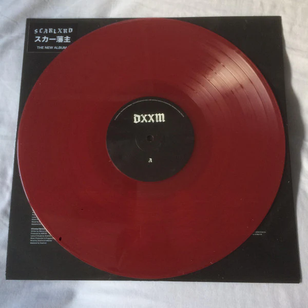 SCARLXRD, DXXM (Lxrd Records; 6764178, UK 2018, Inner, Red Vinyl) LP EX/EX - Image 3