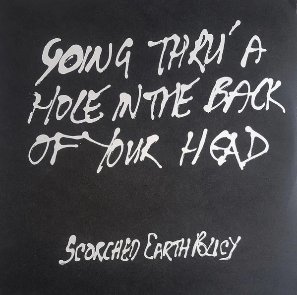 SCORCHED EARTH POLICY, Going Thru' A Hole In The Back Of Your Head (Siltbreeze; SB152, US 2013 Reissue) LP VG+/VG+
