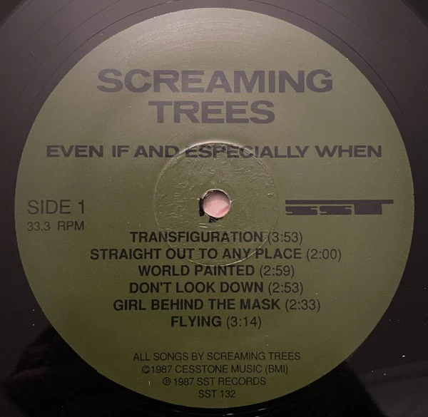 SCREAMING TREES, Even If And Especially When (SST Records; SST 132, US 2000s Reissue) LP NEW/NEW - Image 3