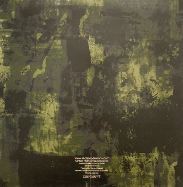SEBA, Forever / Your Deepest Love (Secret Operations; SECOPS008, Sweden 2006, Die Cut Company Sleeve) 12" VG+/VG+ - Image 2