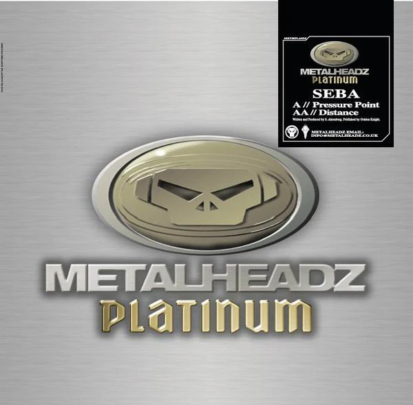 SEBA, Pressure Point / Distance (Metalheadz Platinum ; METHPLA 010, UK 2010, Company Sleeve), SALE - Up to 50% Off the Original Price 12" /G+