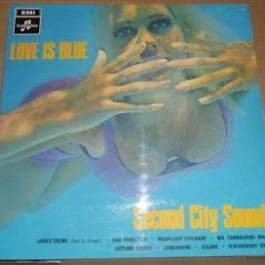 SECOND CITY SOUND, Love Is Blue (Columbia Blue/Black; SCX 6243, UK 1968, Laminated Flipback Sleeve) LP VG/VG+