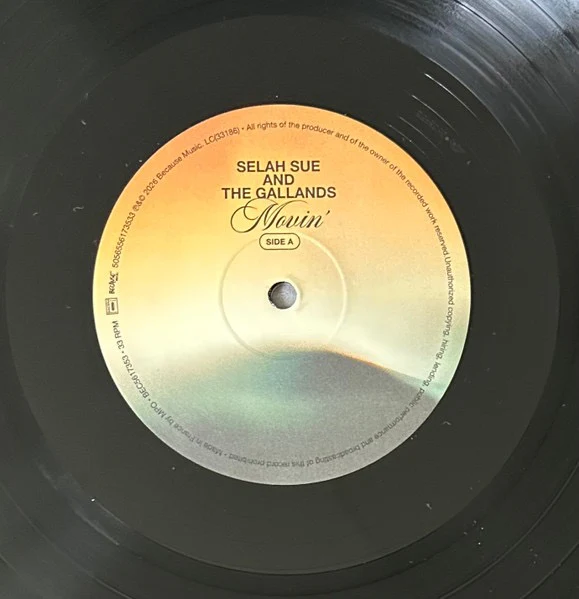 SELAH SUE, THE GALLANDS, Movin' (Because Music; BEC5617353,  2026) LP NEW/NEW - Image 3