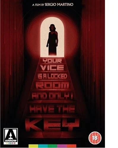 SERGIO MARTINO, Your Vice Is A Locked Room And Only I Have The Key (Arrow Video; FCD1276, Europe 2016, Region 1 and 2) DVD EX/EX