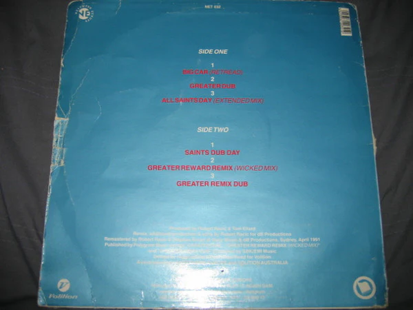 SEVERED HEADS, Retread (Nettwerk Europe; NET 032, Europe 1991) LP G+/VG - Image 2