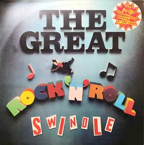 SEX PISTOLS, The Great Rock 'N' Roll Swindle (Virgin; VD2510, UK 1979, Gatefold, Insert, Front And Rear Stickered Sleeve, Watcha Gonna Do About It? On Sleeve But Not Label Or Vinyl) 2xLP VG/VG+