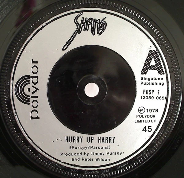 SHAM 69, Hurry Up Harry / No Entry (Polydor ; POSP 7, UK 1978, Picture Sleeve) 7" EX/EX - Image 3
