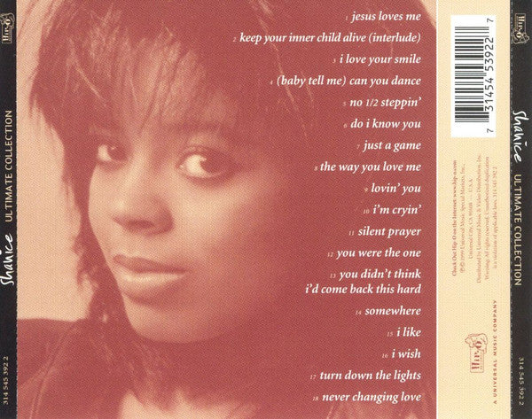 SHANICE, Ultimate Collection (Hip-O Records; 314 545 392 2, US 1999) CD VG+/VG+ - Image 2
