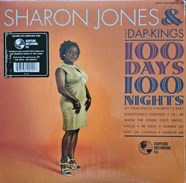 SHARON JONES & THE DAP-KINGS, 100 Days, 100 Nights (Daptone Records; DAP-012, Europe Reissue, Gatefold, Booklet, GZ Vinyl Pressing), SALE - Up to 50% Off the Original Price LP NEW/NEW
