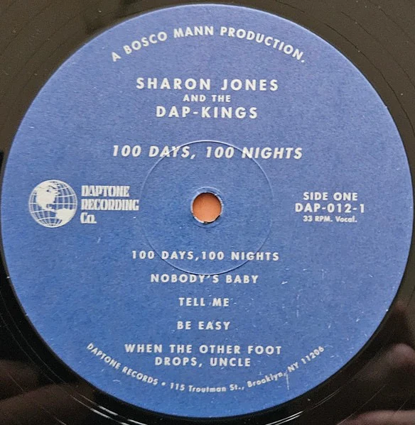 SHARON JONES & THE DAP-KINGS, 100 Days, 100 Nights (Daptone Records; DAP-012, Europe Reissue, Gatefold, Booklet, GZ Vinyl Pressing), SALE - Up to 50% Off the Original Price LP NEW/NEW - Image 3