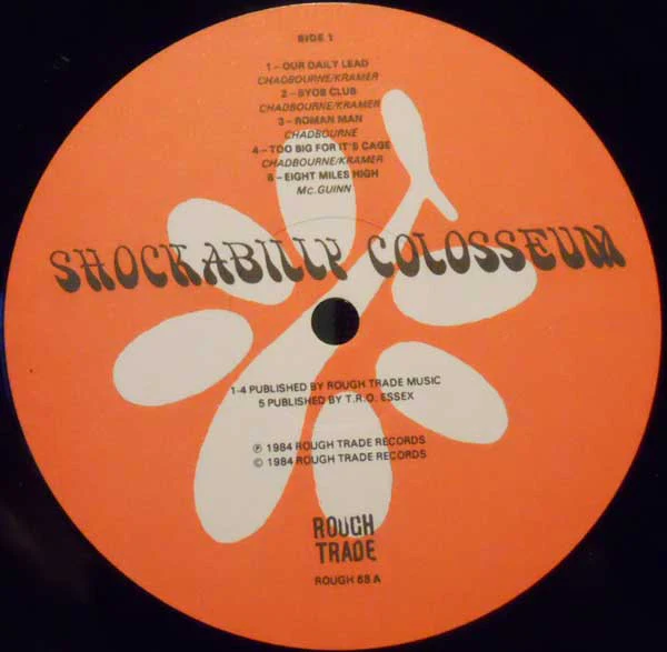 SHOCKABILLY, Colosseum (Rough Trade; ROUGH 68, UK 1984), SALE - Up to 50% Off the Original Price  LP VG+/VG+ - Image 3