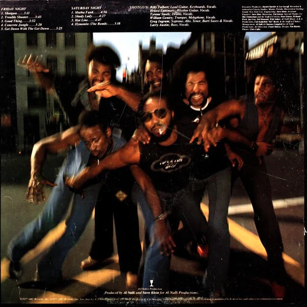 SHOTGUN, Shotgun (ABC Records; AB-979, US 1977 Reissue) LP VG+/VG - Image 2