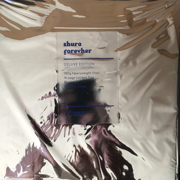 SHURA, Forevher (Secretly Canadian; SC373DLX, US 2019, Gatefold In Silver Foil Bag, Inner, Insert & Booklet, With Flexi) LP VG/VG+