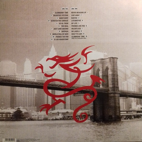 SICK OF IT ALL, XXV Nonstop (Century Media; 9980941, Europe 2011, Stickered Gatefold Sleeve, Inner, No CD) LP VG/G+ - Image 2