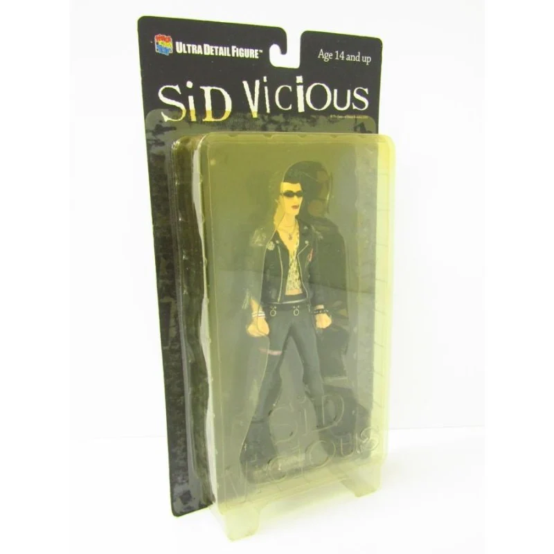 SID VICIOUS, Action Figure (Medi Com Toy; , Japan 2002, Sex Pistols) Accessories G/EX