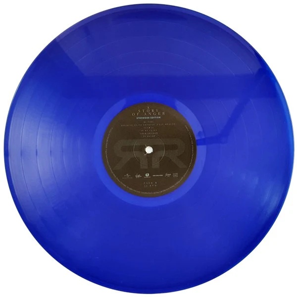 SIERRA, A Story Of Anger (Stronger Edition) (No Shark Prod; 6806819, France 2024 Reissue, Gatefold, 2 Inners, Blue Transparent Vinyl) 2xLP EX/EX - Image 3