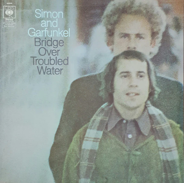 SIMON AND GARFUNKEL, Bridge Over Troubled Water (CBS Orange (33 1/3 On Label); 63699, UK 1970, Matte Sleeve) LP VG/VG+