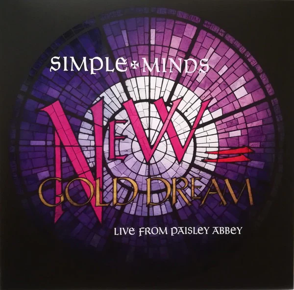 SIMPLE MINDS, New Gold Dream (Live From Paisley Abbey) (BMG; 538940971, Europe 2023, Red Black Marbled Vinyl), SALE - Up to 50% Off the Original Price  LP NEW/NEW