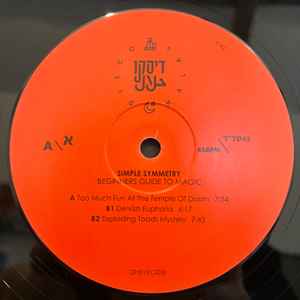 SIMPLE SYMMETRY, Beginners Guide To Magic (Disco Halal; DH015, Germany 2018, Picture Sleeve) 12" VG/VG - Image 3