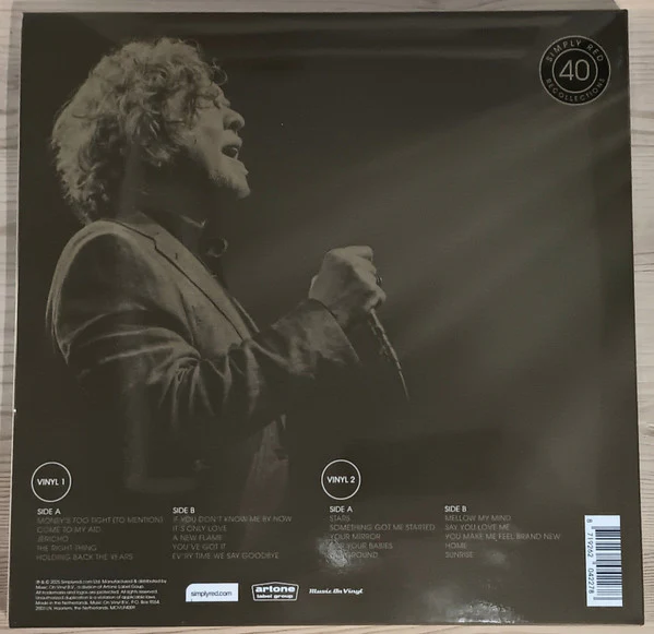 SIMPLY RED, Recollections (Music On Vinyl; MOVLP4009, Europe 2025, Limited Edition, Crystal Clear And Black Marbled Vinyl; 180g) 2xLP EX/EX - Image 2