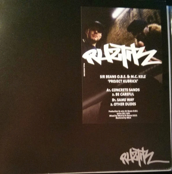 SIR BEANS O.B.E. & M.C. KELZ, Project Kubrick (Ruztik; RUZ 018, UK 2018) 12" EP EX/EX
