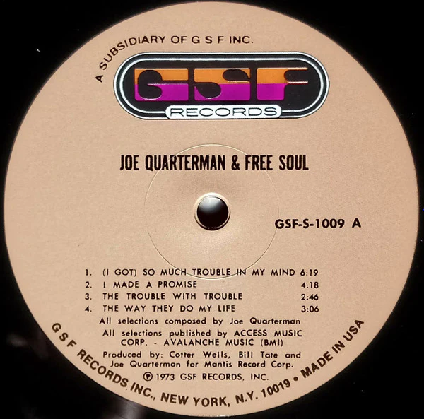 SIR JOE QUARTERMAN & FREE SOUL, Sir Joe Quarterman & Free Soul (Mr Bongo; MRBLP200, UK, Europe & US 2020 Reissue, Gatefold) LP VG+/VG - Image 3