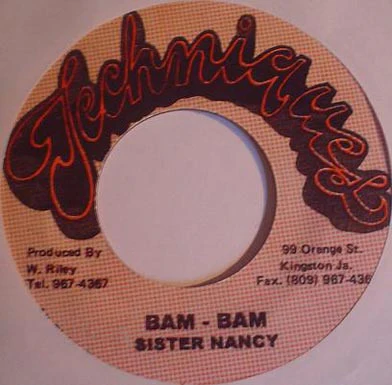 SISTER NANCY, Bam - Bam (Techniques; , Jamaica 1980s) 7" /VG