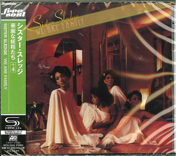 SISTER SLEDGE, We Are Family (Atlantic; WPCR-16540, Japan 2015, Jewel Case, With Obi) CD EX/M