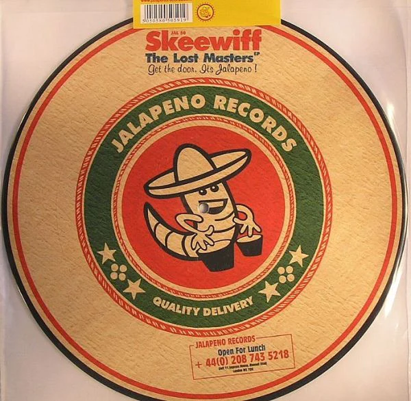 SKEEWIFF, The Lost Masters EP (Jalapeno Records; JAL 50, UK 2007, Picture Disc / Pizza Disc), SALE - Up to 50% Off the Original Price  12" VG/VG - Image 2