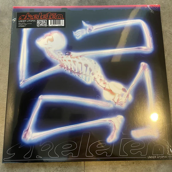 SKELETEN, Under Utopia (Astral People Recordings; APR056LP, Australia 2023, Blue Vinyl) LP VG+/EX
