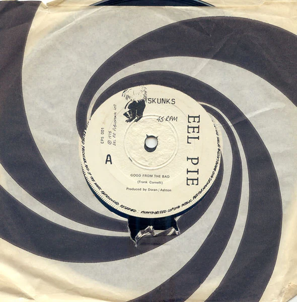 SKUNKS, Good From The Bad / Back Street Fighting (Eel Pie ; EPS 001, UK 1978, Company Sleeve), SALE - Up to 50% Off the Original Price  7" EP VG+/EX