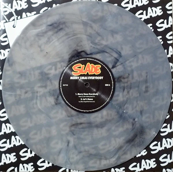 SLADE, Merry Xmas Everybody (BMG; BMGCAT780LP, Europe 2022 Reissue, Snowflake Marble Vinyl) 12" EP NEW/NEW - Image 3